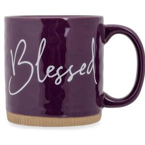 Lighthouse‎ christian products Blessed 15 ounce Ceramic Stoneware Coffee Mug